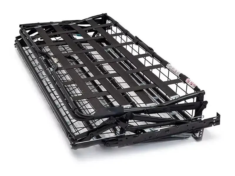 2 összecsukható fémrácsos kanapéágy mechanizmus